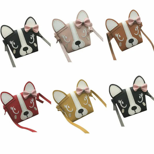 Kids Dog Ear Shoulder Bag Handbag Purse Messenger Bags /BL1