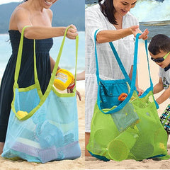 Kids Sand Away Portable Foldable Beach Bags Children Toys Storage Bags