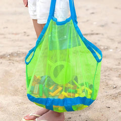 Kids Sand Away Portable Foldable Beach Bags Children Toys Storage Bags