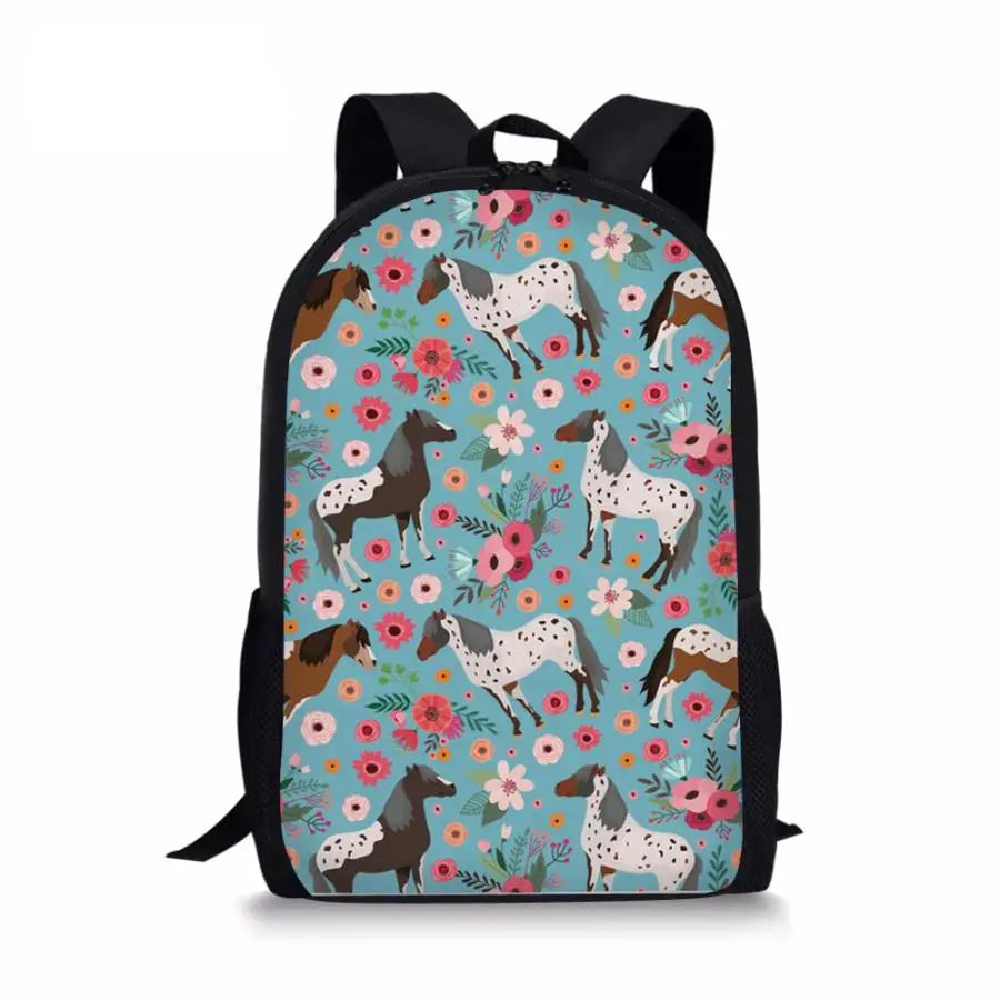 Appaloosa Horse Printing Backpack for Kids