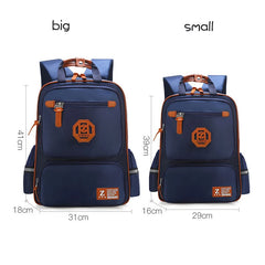 Boys School Backpack Orthopedic Waterproof Nylon Bookbag