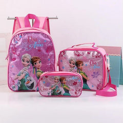 Spider-Man Boys Cartoon Schoolbag Baby Backpack 3 pcs/sets