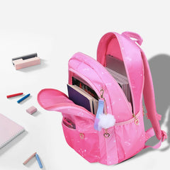 Girls Schoolbags 6-12 Years Primary Backpack Waterproof Knapsack
