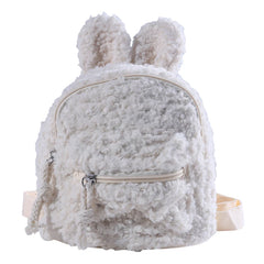 Kids Bunny Ear Plush Backpack