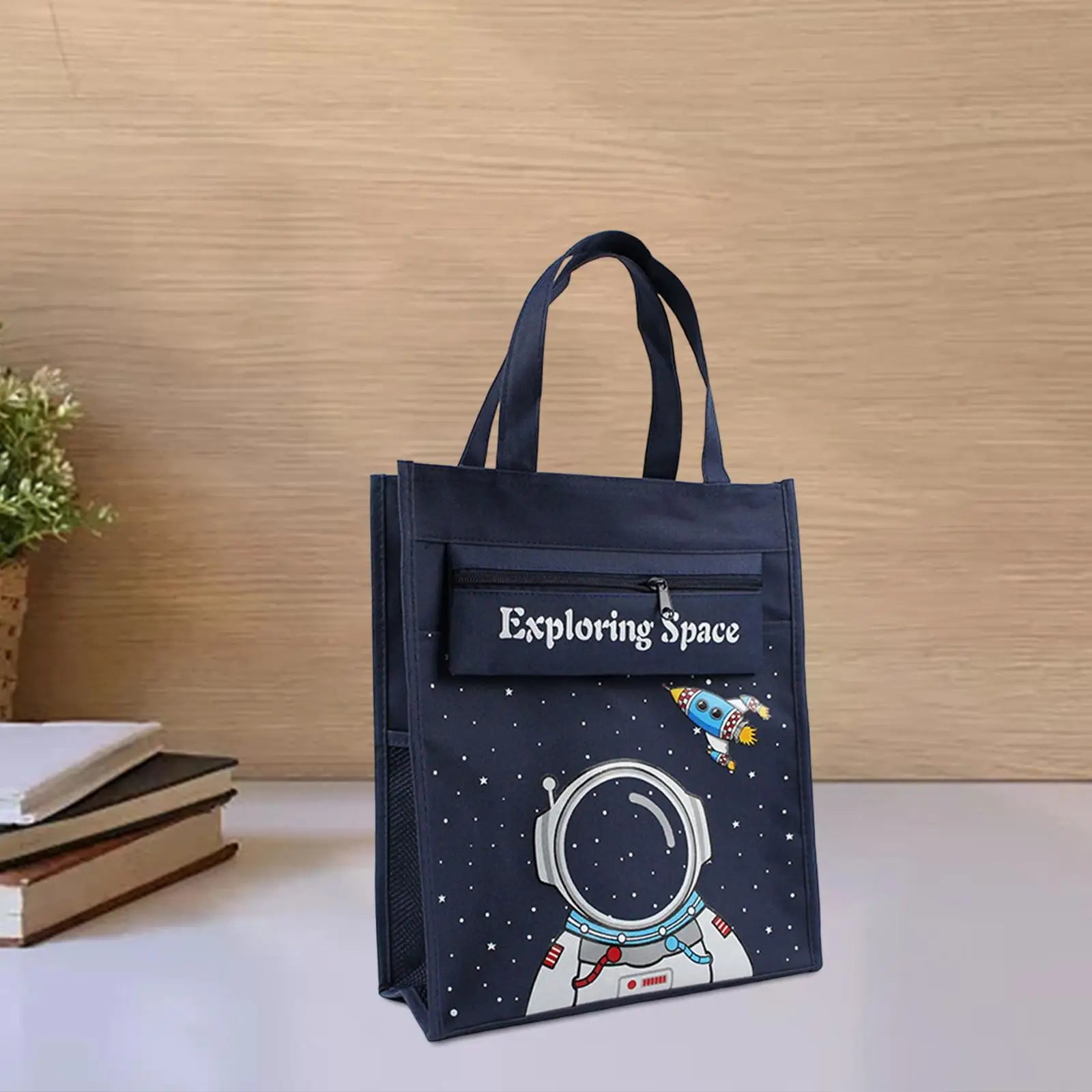 Children's Activity Tote Bag with Mesh Pocket