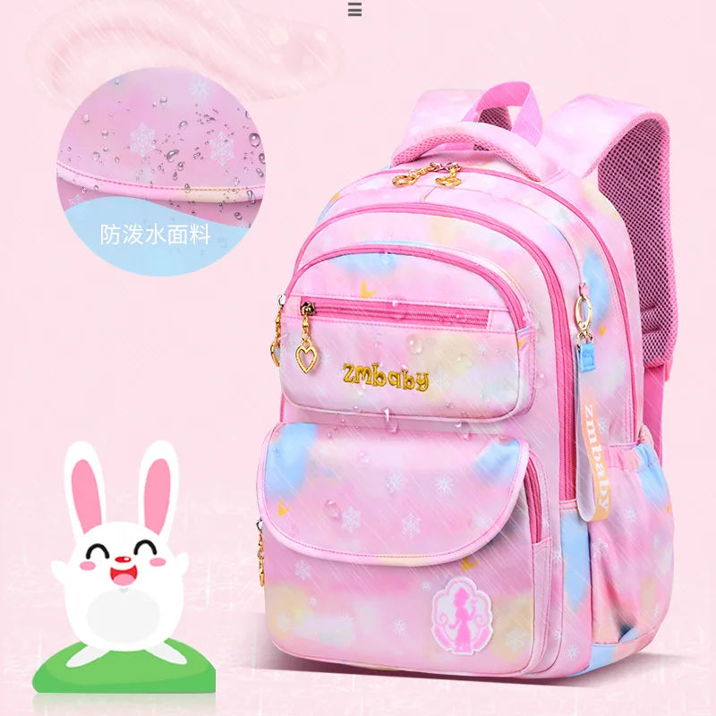 Kids Backpack Orthopedic School Bags Waterproof Book Bag