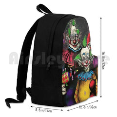 Killer Klowns Backpack Waterproof Camping Travel