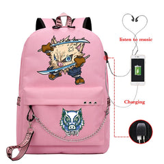 Kimetsu No Yaiba Inosuke Anti-theft Backpack