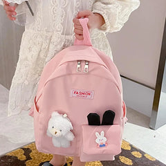 Kindergarten Backpack Adjustable Straps Large Capacity School Bag