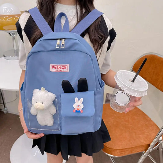 Kindergarten Backpack Adjustable Straps Large Capacity School Bag