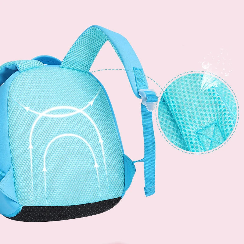 Kids Cartoon Printed Waterproof School Bag