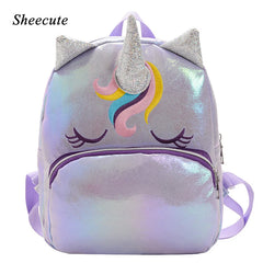 Unicorn Kindergarten School Bag for Girls Kids Backpacks