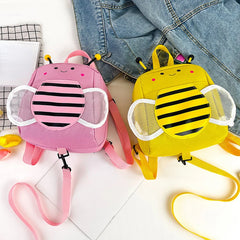 Kindergarten Schoolbag Little Bee Kids Shoulder Bag Male and Female Baby A