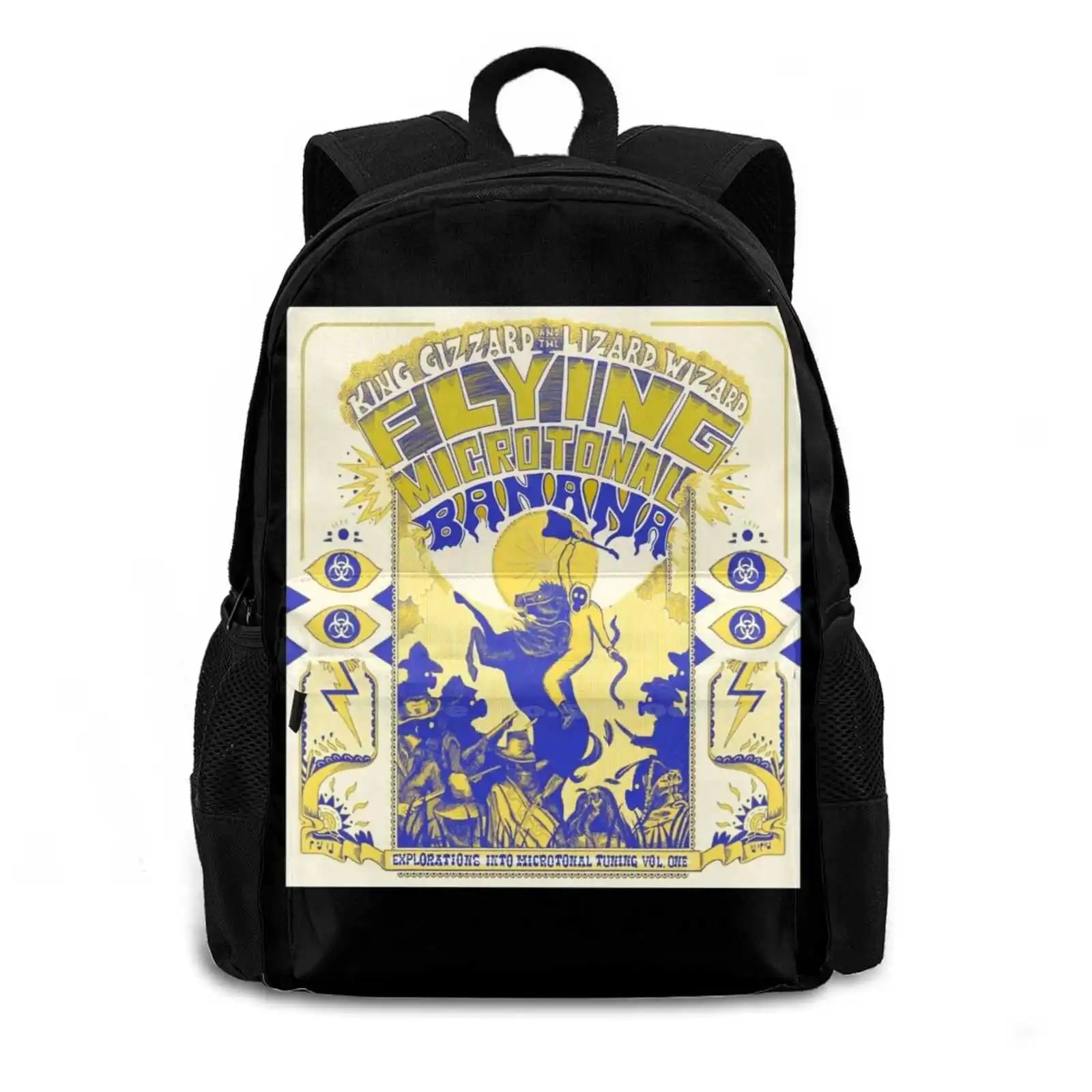 King Gizzard And The Lizard Wizard Eyes Like Bananas Bag Backpack