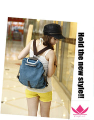 Kingluck Dual-purpose Backpack for Female High School Students