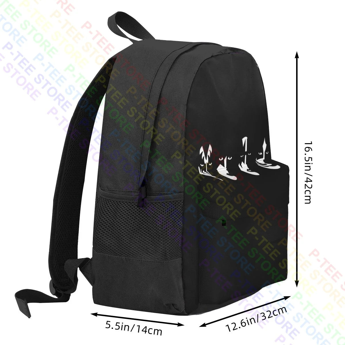 Kiss Band Masks Backpack Gym Softback Outdoor Running