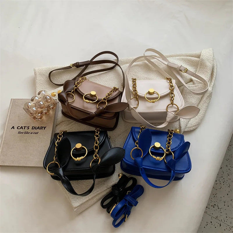 Klein Shoulder Bags Crossbody Small Flap Casual Female Handbags