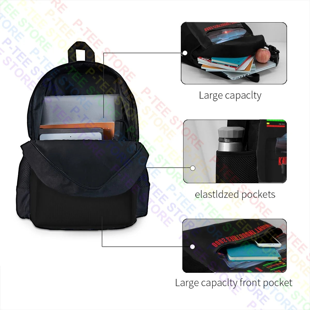 Knight Rider Kitt Dashboard Backpack
