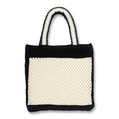 Hollowed-out Knitting Shoulder Bag for Women