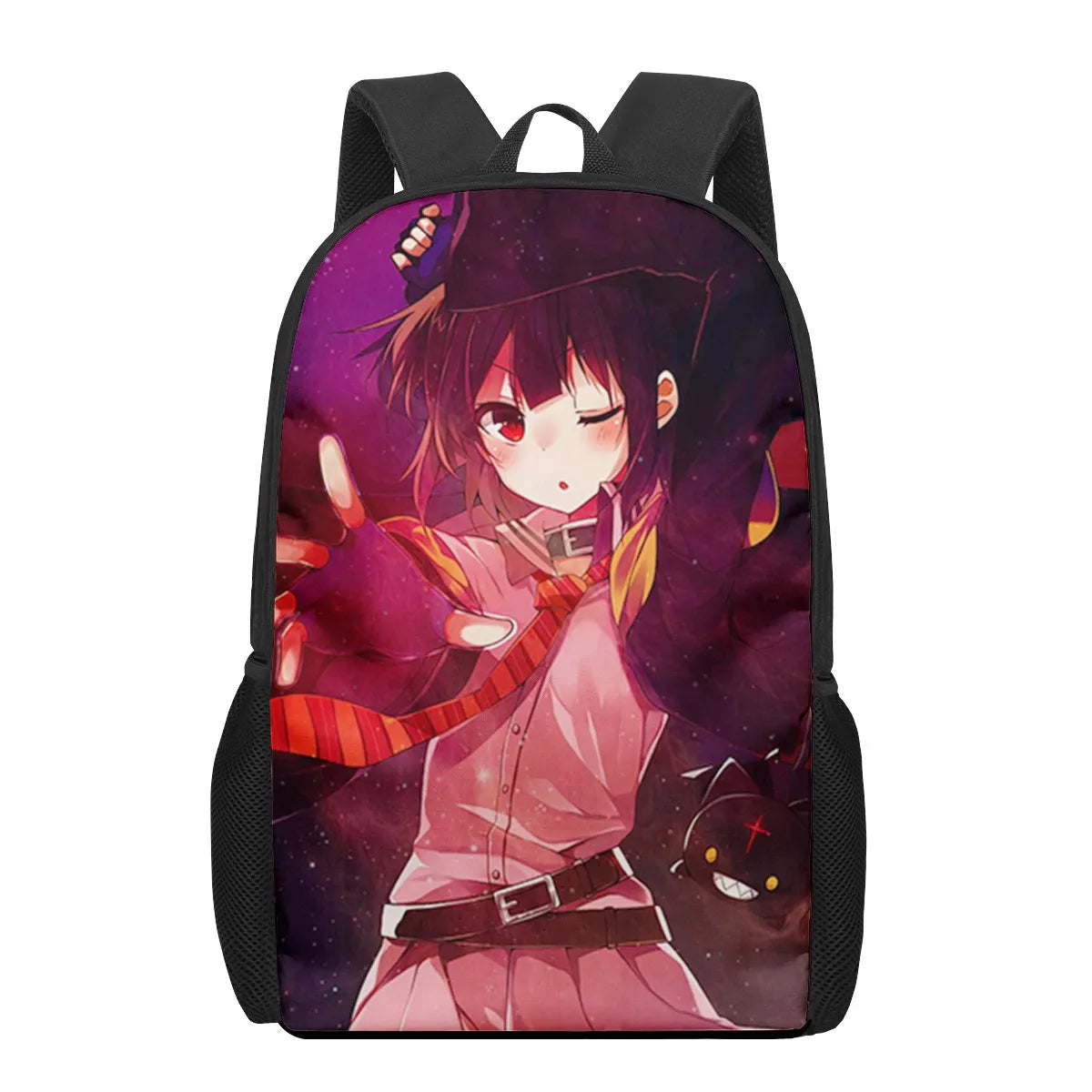Konosuba Megumin Anime 3D Pattern School Bag for Children Girls Boys