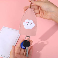 Korea Cartoon Unisex Key Wallet PU Leather Key Bag