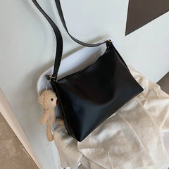 Korea Japanese Style Square Underarm Large Capacity Shoulder Bag