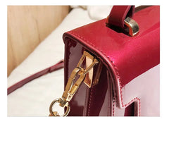 Korea Crossbody Bags Women PU Leather Shoulder Handbag Small Square Women Bag