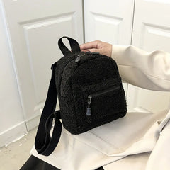 Vintage Mini Backpack Women's School Bag