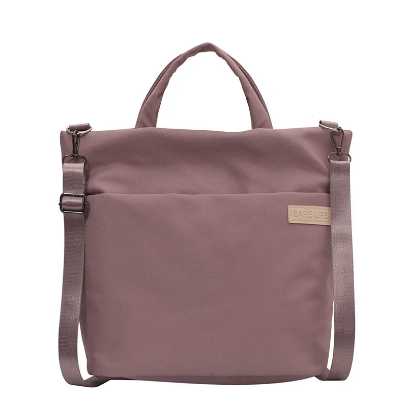 Canvas Crossbody Bags for Women Large Shoulder Book Bag