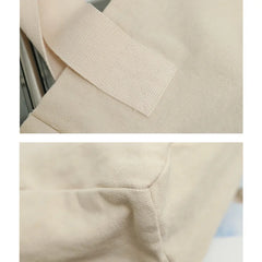 Casual Large Women Shoulder Bag Canvas Tote Handbag