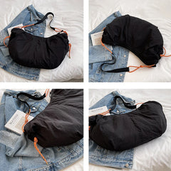 Casual Shoulder Handbags for Women Large Capacity Dumpling Shoulder Bag