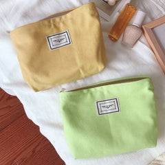 Cotton Women's Cosmetic Bag Case Organizer for Handbag