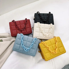 Emb. Flap Crossbody Mini Purse for Women