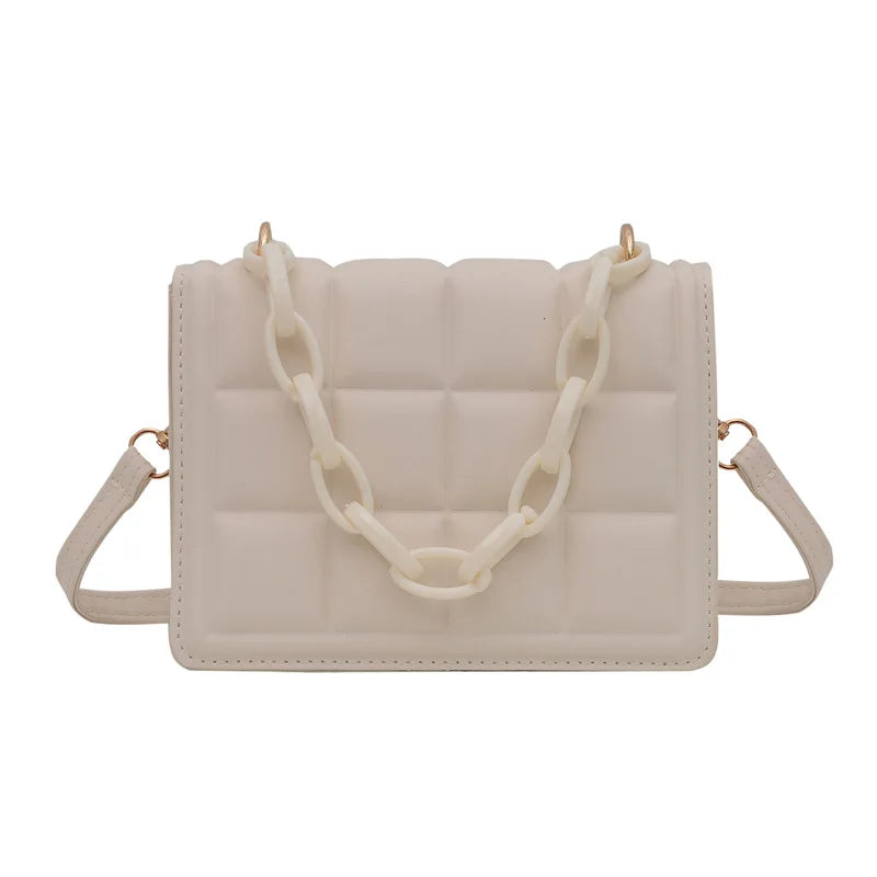 Emb. Flap Crossbody Mini Purse for Women