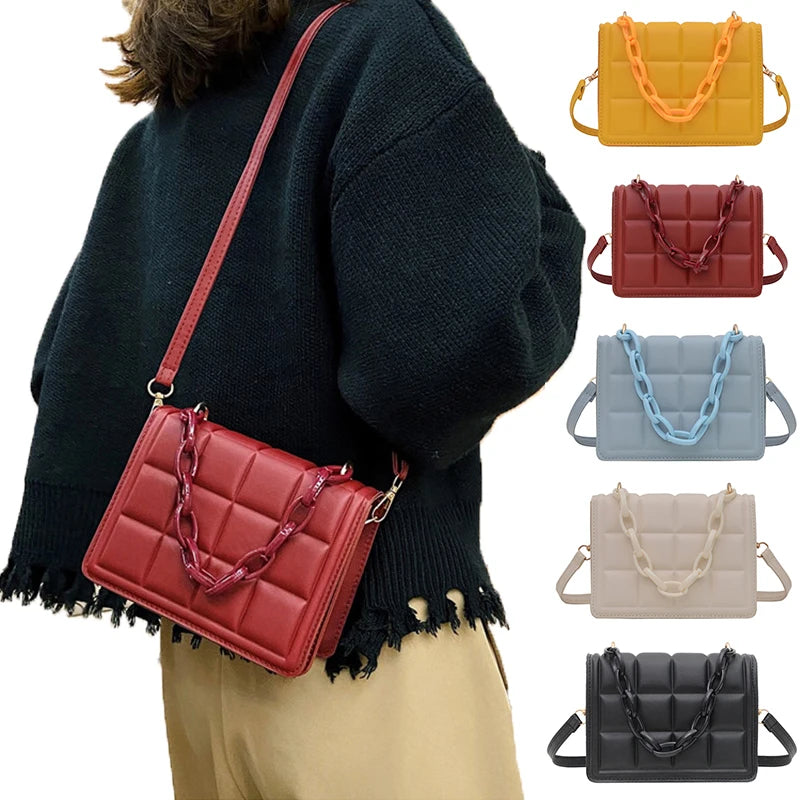 Emb. Flap Crossbody Mini Purse for Women