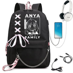 Anime School Bag Large Capacity Backpack for Teenagers