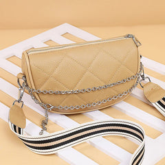 Leather Evening Lady Chain Sling Handbag Casual Shoulder Bag