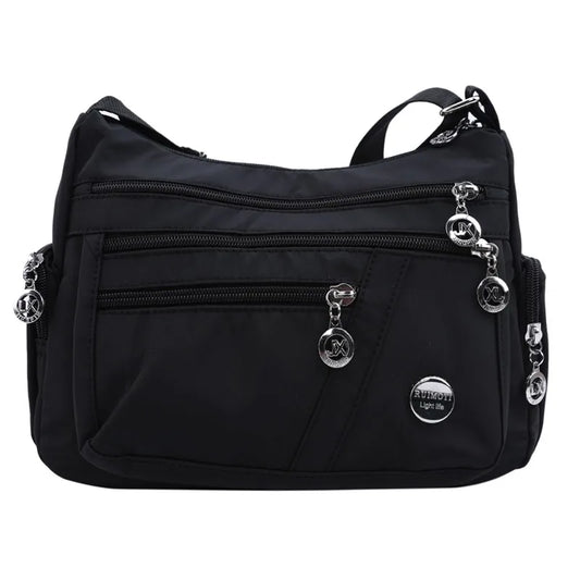 Nylon Canvas Crossbody Shoulder Bag for Women