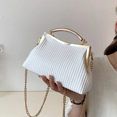 Japanese Cloud Bag High Leather Women Shoulder Crossbody Handbag Purse