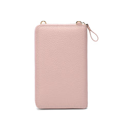 Litchi Stria Function Cellphone Pocket Wallet Shoulder Bag