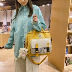 Waterproof 14 Inch Laptop Backpack for Teen Girls Portable Travel Bag Women