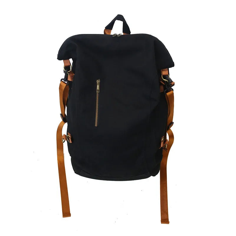 Canvas School Bag Casual Travel Shoulder Bag