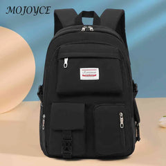 Reflective Nylon School Backpack for Girls