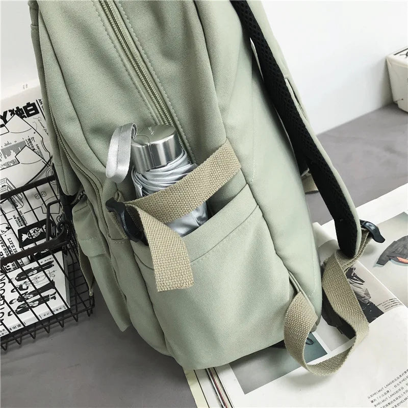 Y2K Couple Schoolbag Casual Backpack for Women