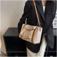 Soft Fluffy Fur Crossbody Bag Winter Ladies Handbag