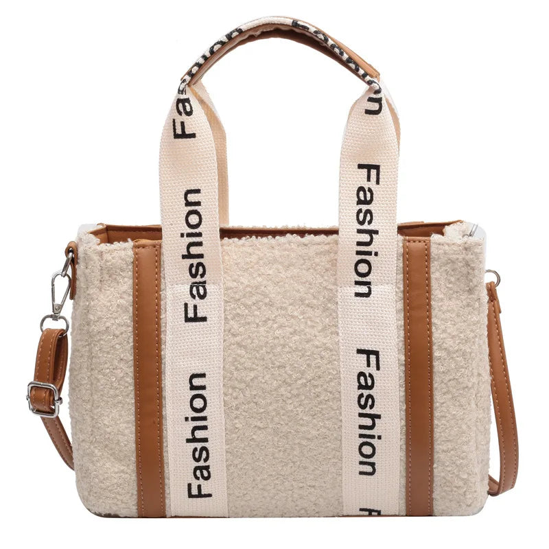 Soft Fluffy Fur Crossbody Bag Winter Ladies Handbag