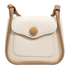 Retro Small Shoulder Bag Women PU Leather Crossbody Phone Bag Girls