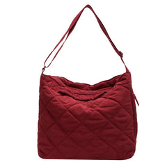 Winter Canvas Shoulder Crossbody Bag for Women Large Handbags