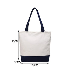 Large Canvas Shoulder Bag Vintage Casual Handbag Female Tote Bag