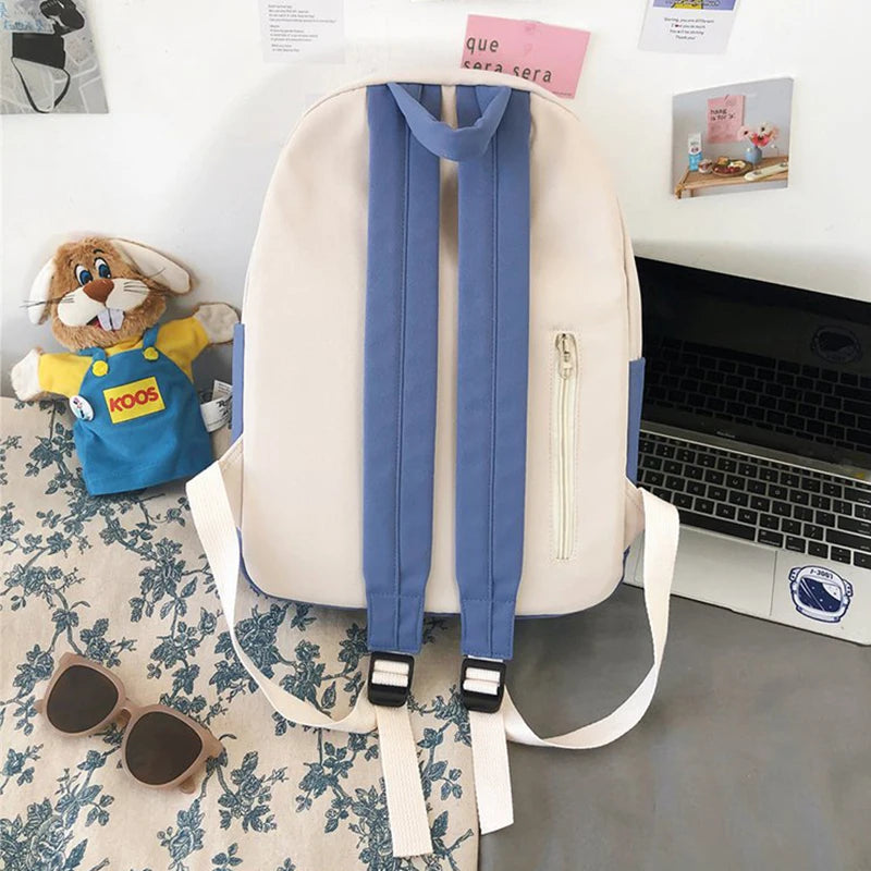 Funny Shark Backpack Japanese Husky School Bag